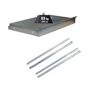 SimonRack SI989 Cassetto galvanizzato + 2 guide, 1075 x 590 x 110 mm