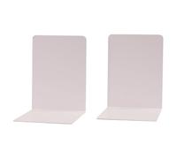 Simon Rack Fermalibri, Supporto per Libri, libreria, 160 x 120 x 120 cm, 2 Pezzi, Supporto Libri, Bianco