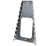 Simon Rack - Organizer per utensili da parete, chiavi piatte, zincato, 340 x 162 x 43 mm