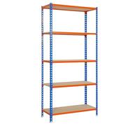 Simon Rack Scaffale Simon Rack Maderclick 5/400 750 Kg Metallo 5 Mensole Truciol