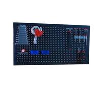 Simon Rack Simonwork - Pannello strumenti da parete, organizer attrezzi, include 8 ganci, 1200 x 600 mm, antracite