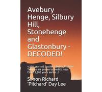Simon Richard 'pilc Avebury Henge, Silbury Hill, Stonehenge and Gla (Tascabile)