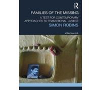 Simon Robins Families of the Missing (Tascabile) Transitional Justice