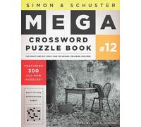 Simon & Schuster Mega Crossword Puzzle Book #12 (Tascabile)