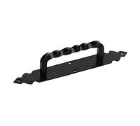 Simon senior EDM 8432565201516 - Maniglia per porta 275 mm, in ferro battuto, colore: nero