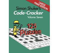 Simon Shuker Simon Shuker's Code-Cracker Volume Seven (Large Print E (Tascabile)