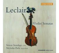 Simon Standage, Viol - Leclair: Sonate Per Violino