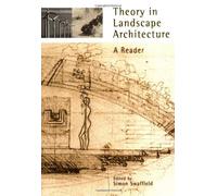 Simon Swaffield Theory in Landscape Architecture (Tascabile)