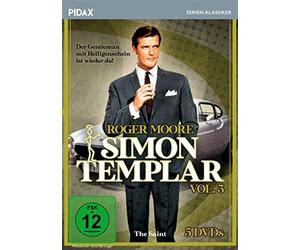 Simon Templar, Vol. 3 / Weitere 16 Folgen der Kultserie mit James-Bond-Darsteller Roger Moore (Pidax Serien-Klassiker)