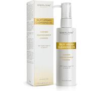 Simon&Tom olio struccante viso con argan bio e jojoba, detergente, 150 ml