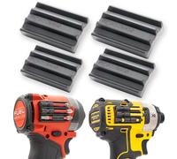 Simon Tools Porta punte magnetico per avvitatori a percussione e trapani, adesivo super forte, accessorio per trapano compatibile con la maggior parte delle marche di trapani come Dewalt, Makita