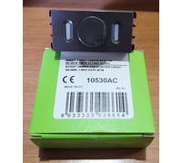 SIMON URMET - 10530AC - DIMMER ROTATIVO 100-500W - 1MODULO ACCIAIO SCURO