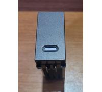 SIMON URMET - 10550AC - DIMMER A PULSANTE 1M ACCIAIO SCURO