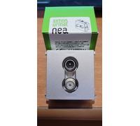 SIMON URMET - 13400/2AL - PRESA TV SAT DEMISCELATA 2 MODULI ALLUMINIO