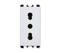 SIMON URMET PRESA BIPASSO, 2P+T 16A-250V COLORE BIANCO 10303.B
