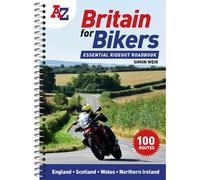 Simon Weir A -Z Britain for Bikers (Anello, filo)