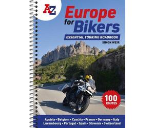 Simon Weir A -Z Europe for Bikers (Anello, filo)