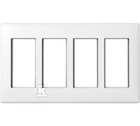 SIMON500 51010104-030 Telaio 4 moduli, 8x K45 bianco