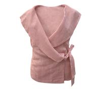 Simona Corsellini - Wrap Top - - Blouses & Shirts - Donna - Rosa - S