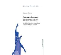 Simona Cutcan Subversion ou conformisme ? (Tascabile) Modern French Identities