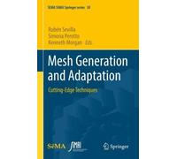 Simona Perotto Mesh Generation and Adaptation (Copertina rigida)