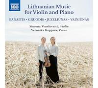 Audio Cd Simona Venslovaite / Veronika Kopjova - Lithuanian Music For Violin And