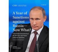 Simond de Galbert A Year of Sanctions against Russia-Now What? (Tascabile)