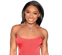 Simone Biles (Bubble Skirt) Half Body Buddy Cutout