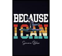Simone Biles Notebook: Capture daily inspiration on 110 lined pages. This travel-friendly 6” x 9” glossy journal is perfect for writing, planning, and creativity