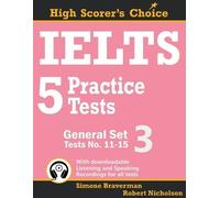 Simone Braverman IELTS 5 Practice Test General (Tascabile)