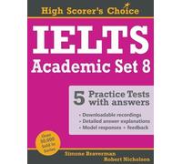 Simone Braverman Robert Nichols IELTS 5 Practice Tests, Academic Set (Tascabile)