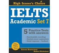 Simone Braverman Robert Nichols IELTS 5 Practice Tests, Academic Set (Tascabile)