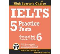 Simone Braverman Robert Nichols IELTS 5 Practice Tests, General Set (Tascabile)