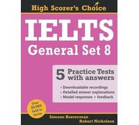Simone Braverman Robert Nichols IELTS 5 Practice Tests, General Set (Tascabile)