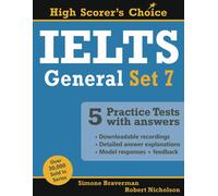 Simone Braverman Robert Nichols IELTS 5 Practice Tests, General Set (Tascabile)