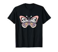 Simone Butterfly - Personalizzato Carino Nome Word Art Maglietta