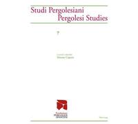 Simone Caputo Studi Pergolesiani- Pergolesi Studies (Tascabile)