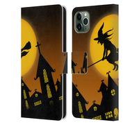 SIMONE GATTERWE HALLOWEEN CUSTODIA COVER A PORTAFOGLIO PER APPLE iPHONE TELEFONI
