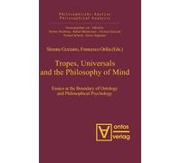 Simone Gozzano Tropes, Universals and the Philosophy of Mind (Copertina rigida)
