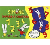 Simone. Imparo a contare. Ediz. a colori. Con gioco di memoria da 24 tessere