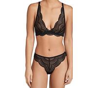 Simone Perele Karma | Reggiseno a Triangolo Senza Ferretto in Pizzo da Donna | Bralette Comoda e Chic | Reggiseno Senza Ferretto | Blu