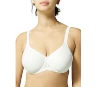 Simone Perele Reggiseno da Donna Caresse Minimizer, Trasparente, Naturale., 80 cm