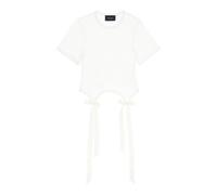 Simone Rocha - Bow Tail Easy T-Shirt - -Tops -Donna -Bianco -M