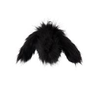 Simone Rocha - Portamonete Coniglietto in Eco Pelliccia - - Accessories - unisex - Nero - ONE SIZE