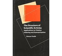 Simone Teufel The Structure of Scientific Articles (Tascabile)