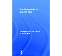 Simone Weil The Notebooks of Simone Weil (Copertina rigida)