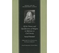 Simone Zurbuche Of the Nature & Qualification of Religion in Referen (Tascabile)