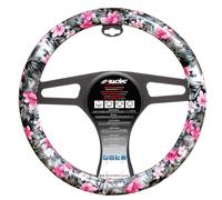 Coprivolante Auto Universale Motivo Floreale Diametro 37-39cm Simoni Racing