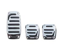Kit 3 Pedali Auto Joker Smile Simoni Racing in Alluminio Satinato con inserti ne