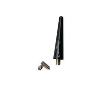 Mini Stelo Antenna Auto Simoni Racing Nera 6 cm SHORT BLACK per BMW FIAT FORD